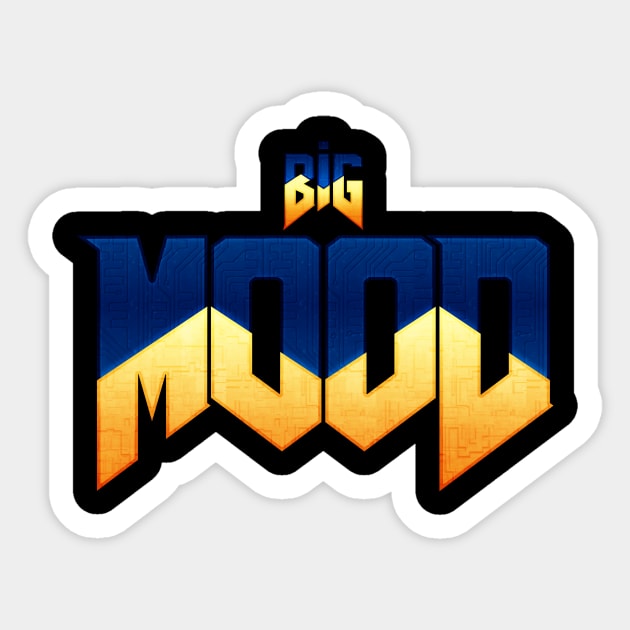 big mood Sticker by talenlee